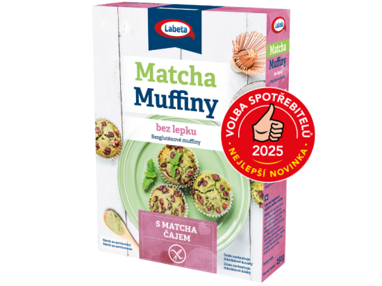 Matcha muffiny bez lepku