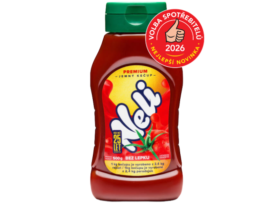 NELI Premium kečup jemný 500 ml PET