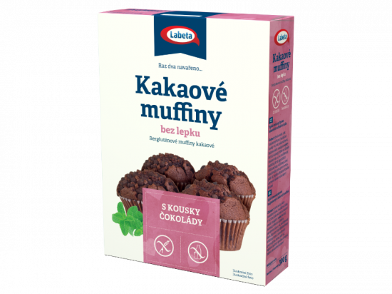 Kakaové muffiny bez lepku